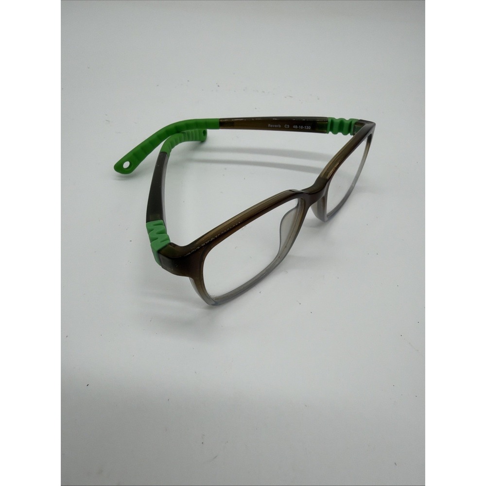 DB4K REACT Eyeglasses Reverb C3 Green Kids 48 16 130